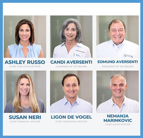 Magnaplate’s executive team, 2024: Ashley Russo, Chief Executive Officer, Candi Aversenti, Chairman of the Board, Edmond Aversenti, President of the Board, Susan Neri, Chief Financial Officer, Ligon De Vogel, Chief Operating Officer and Nemanja Marinkovic, Chief Sales officer.