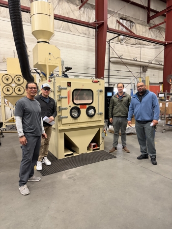 Our Latest Addition: An Automated Blasting Machine